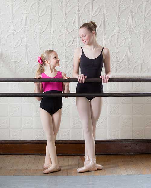 Young dancers at the studio